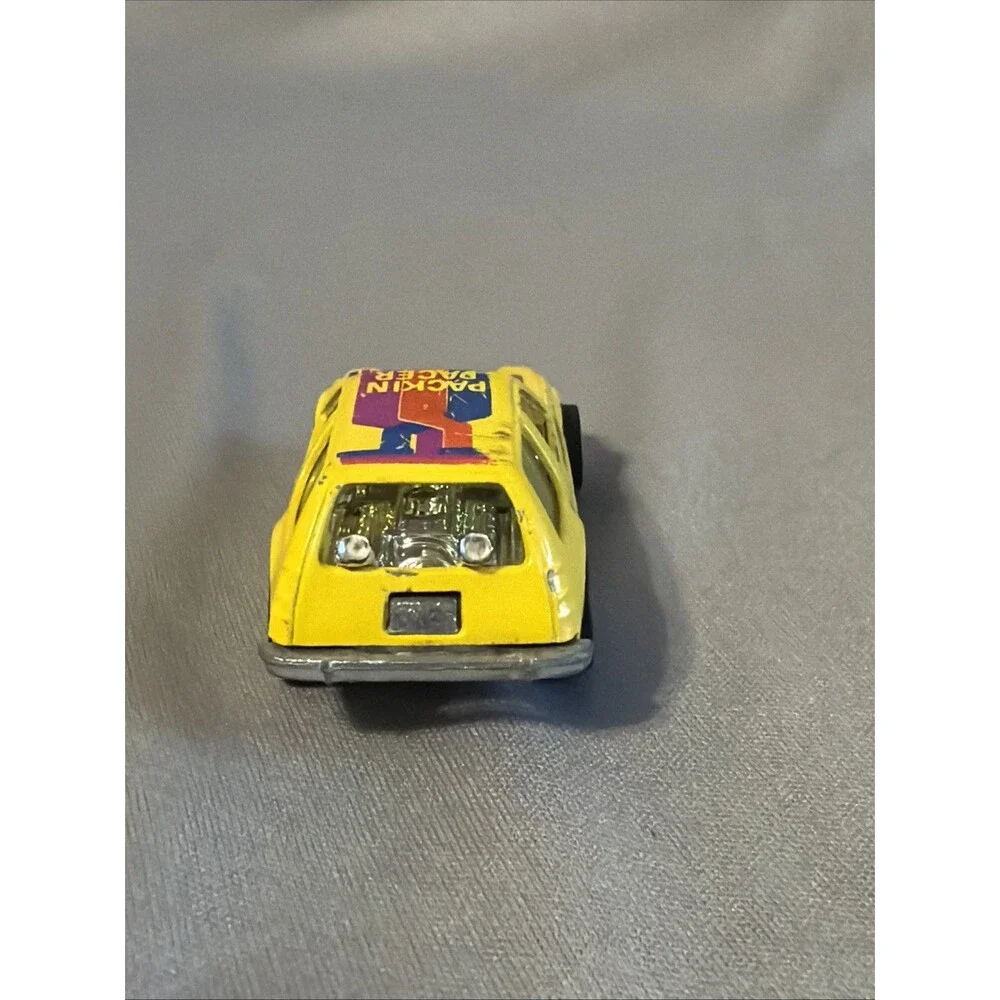 Vintage 1977 Hot Wheels PACKIN PACER Yellow AMC Blackwalls - Mattel Hong Kong
